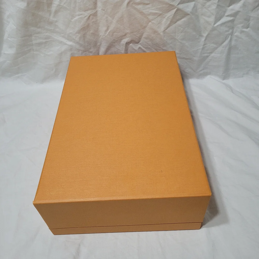 Louis Vuitton Gift Box Logo Empty Decorative Storage Organizer 12.5 x 8 x 3.75in